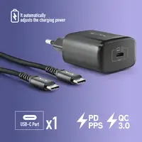 NGS BUD 45W-C: Adaptador de corriente de 45W con 1 salida USB-C (PD & PPS)