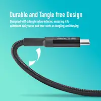 NGS KNOT 240W-2:  Cable USB C de 2m para carga rápida de dispositivos hasta 240W.