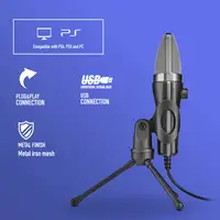 NGS MS120 USB: Micrófono USB con soporte de trípode. Ideal para PC o portátil. NGS MS120 USB: Micrófono USB con soporte de trípode. Ideal para PC o portátil.