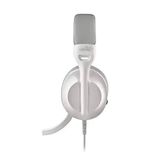 NGS VOX805 USB-C WHITE: Auriculares estéreo USB-C y USB-A. Micrófono regulable.