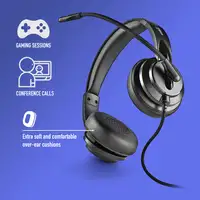 NGS VOX605 USB-C: Auriculares estéreo USB-C y USB-A. Micrófono regulable.