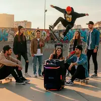 NGS WILD BASH: ALTAVOZ PREMIUM PORTÁTIL DE 300W COMPATIBLE CON TEC. BLUETOOTH