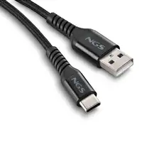 NGS KNOT-AC: Cable USB-A a USB-C. Transmisión de datos: 480 bps USB 2.0.