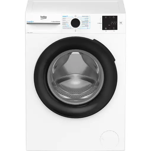 Lavadora carga frontal 8 kg 1200 RPM Blanco 457100025600 BEKO