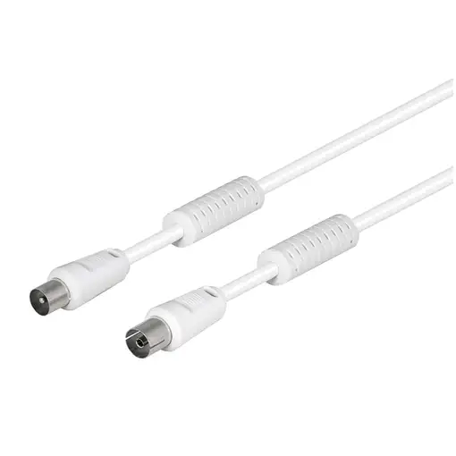 TM Electron CXV108015 cable coaxial 1,5 m Belling-Lee Blanco