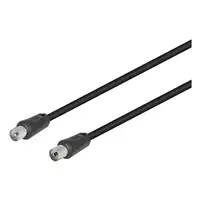 TM Electron CXV109115 cable coaxial 2,5 m IEC Negro