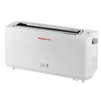Magefesa Soleil Long 7 2 rebanada(s) 900 W Gris, Blanco