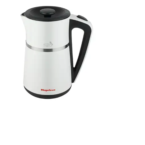 Magefesa Alster tetera eléctrica 1,7 L 2200 W Negro, Blanco