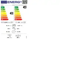 Lavadora Secadora blanca, 9/6 Kg, 1400 Rpm, BM5DFT49437WB BEKO