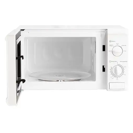 Aspes AMW2700 microondas Negro, Blanco Solo microondas Encimera 20 L 700 W