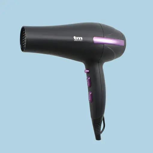 Secador de pelo negro TMHD120 TM ELECTRON