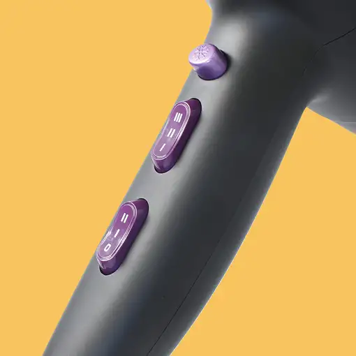 Secador de pelo negro TMHD120 TM ELECTRON