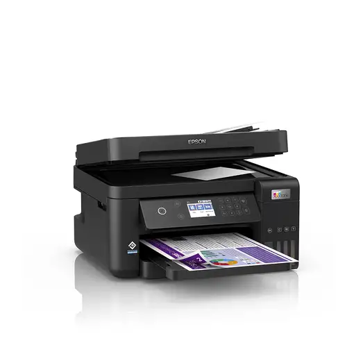 Epson EcoTank Impresora multifunción ET-3850 A4 con depósito de tinta, conexión Wi