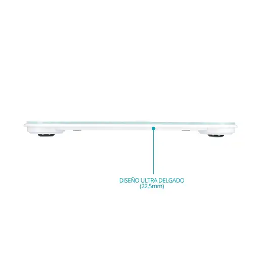 TM Electron TMPBS030 báscula de baño Plaza Blanco Báscula personal electrónica