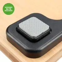 TM Electron TMPBS032 báscula de baño Plaza Blanco Báscula personal electrónica