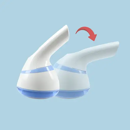 TM Electron TMLR812BLU rasuradora de pelusa Azul, Blanco Acero inoxidable