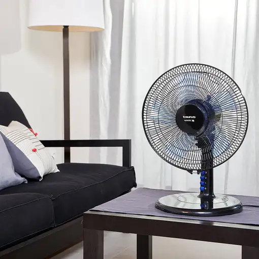 Ventiladores sobremesa Negro TAURUS