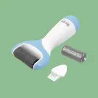 TM Electron TMLEL001B alisador eléctrico para pies Azul, Blanco