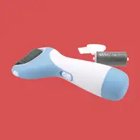 TM Electron TMLEL001B alisador eléctrico para pies Azul, Blanco