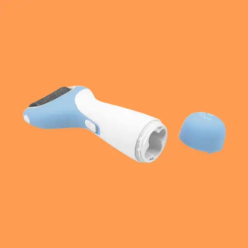 TM Electron TMLEL001B alisador eléctrico para pies Azul, Blanco