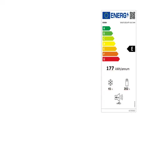 Frigoríficos dos puertas Independiente 243 L Blanco 924271352 EDESA