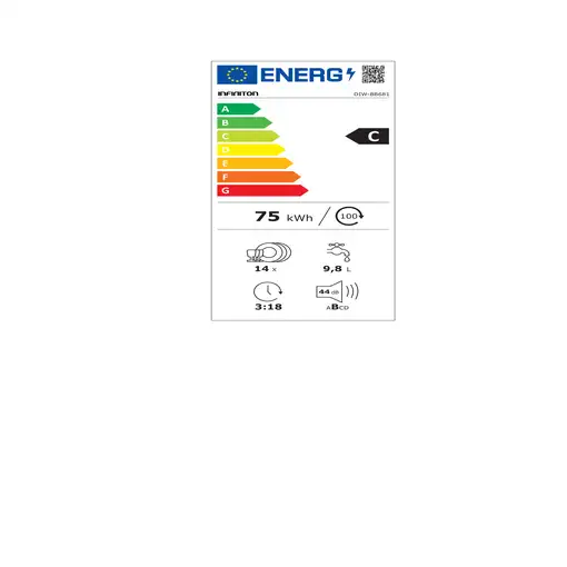Lavavajillas 598 mm 14 place settings DIW-BB681 INFINITON