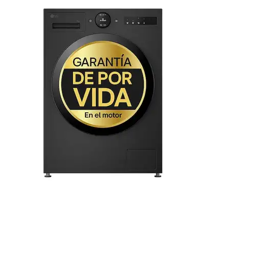 Lavadora carga frontal 9 kg 1400 RPM Gris F4X7009TBB.AEBQPWE.EEES.ES.C LG