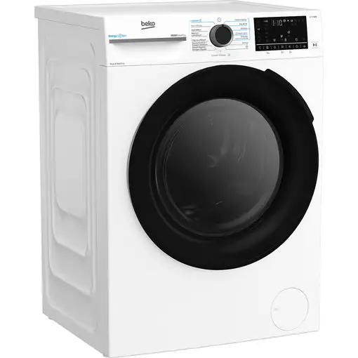 Lavadora Secadora blanca, 8/5 Kg, 1400 RPM, BM5DFT48437WB BEKO