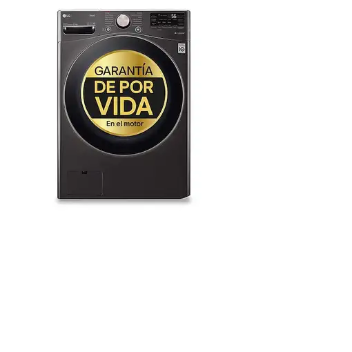 Lavadora carga frontal 20 kg 1000 RPM Negro F0P3CYV2E LG