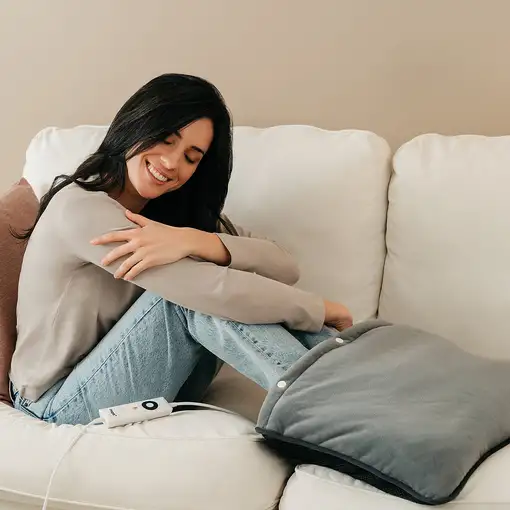 Calientapiés eléctrico, 110 W, 54,5x52 cm, Confort Pies 16873 DAGA