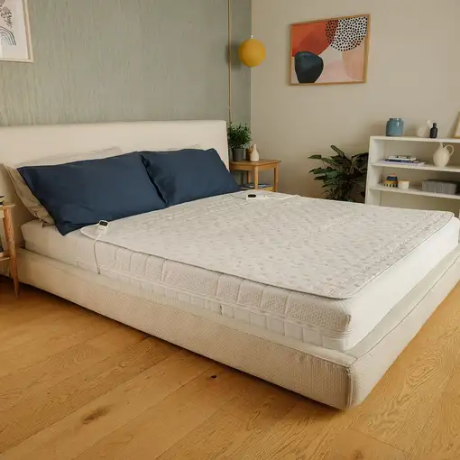 Calientacamas eléctrico, 150x160 cm, Sueño Cálido en Algodón 16880 DAGA