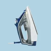 Plancha vapor-seco suela de cerámica 2400 W Azul TMPPL014 TM ELECTRON Plancha vapor-seco suela de cerámica 2400 W Azul TMPPL014 TM ELECTRON