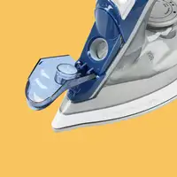 Plancha vapor-seco suela de cerámica 2400 W Azul TMPPL014 TM ELECTRON Plancha vapor-seco suela de cerámica 2400 W Azul TMPPL014 TM ELECTRON