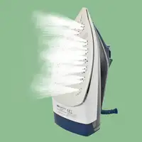 Plancha vapor-seco suela de cerámica 2400 W Azul TMPPL014 TM ELECTRON Plancha vapor-seco suela de cerámica 2400 W Azul TMPPL014 TM ELECTRON