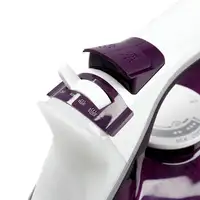 Plancha vapor-seco suela de cerámica 2400 W Púrpura TMPPL012 TM ELECTRON