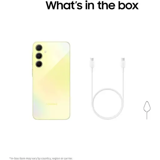 Smartphone Samsung Galaxy A55 5G Libre 128GB/8GB RAM amarillo SAMSUNG