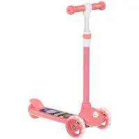 Patinete para Niños con 3 Ruedas 52x29x63-76cm Rosa AIYAPLAY Patinete para Niños con 3 Ruedas 52x29x63-76cm Rosa AIYAPLAY
