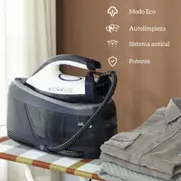 Centro de Planchado 2800W 100 g/min Función ECO Suela de Cerámica HOMCOM Centro de Planchado 2800W 100 g/min Función ECO Suela de Cerámica HOMCOM