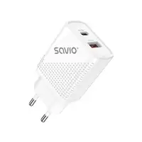Savio LA-04 USB Type A & Type C Quick Charge Power Delivery 3.0 Indoor Smartphone,