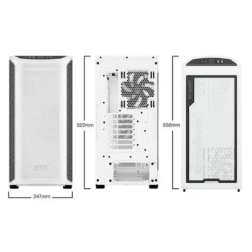 be quiet! Shadow Base 800 DX White Midi Tower Blanco