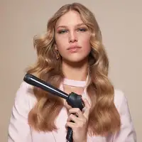 Bellissima Glam Waves Rizador de pelo Caliente Negro, Oro rosa 64 W 1,8 m