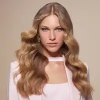 Bellissima Glam Waves Rizador de pelo Caliente Negro, Oro rosa 64 W 1,8 m