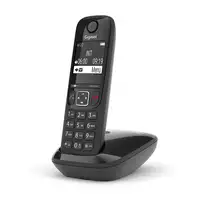 Gigaset AS690 Teléfono DECT/analógico Identificador de llamadas Negro Gigaset AS690 Teléfono DECT/analógico Identificador de llamadas Negro