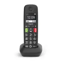 Gigaset E290 Teléfono DECT/analógico Identificador de llamadas Negro Gigaset E290 Teléfono DECT/analógico Identificador de llamadas Negro