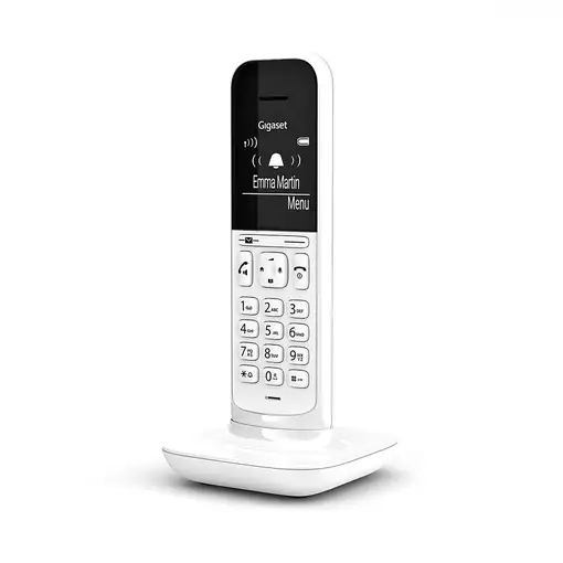 Gigaset CL390 Teléfono DECT/analógico Blanco