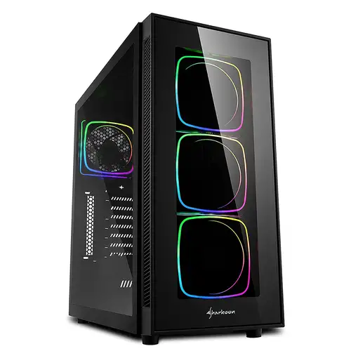 Sharkoon TG6 RGB Midi Tower Negro Sharkoon TG6 RGB Midi Tower Negro