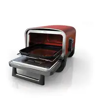 Ninja OO101EU barbacoa y parrilla al aire libre Electricidad + Carbón vegetal Negr