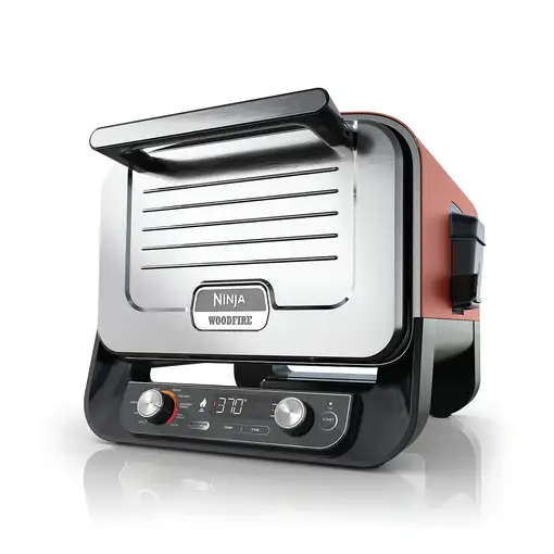 Ninja OO101EU barbacoa y parrilla al aire libre Electricidad + Carbón vegetal Negr