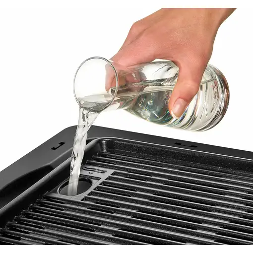 Unold 58565 barbacoa y parrilla al aire libre Isla de cocina Eléctrico Negro 1600