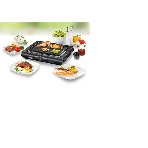 Unold 58565 barbacoa y parrilla al aire libre Isla de cocina Eléctrico Negro 1600